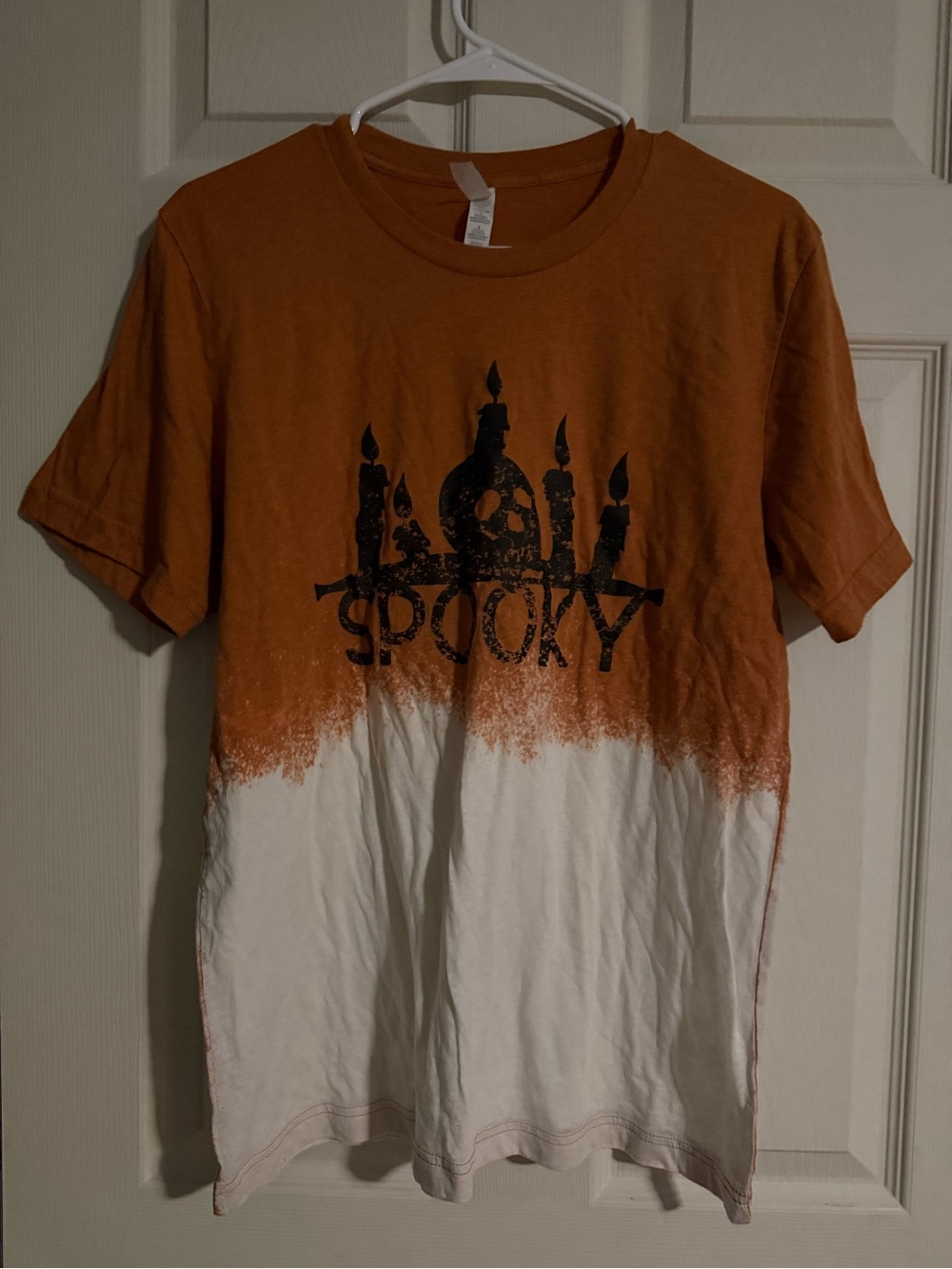 Spooky canvas t shirt